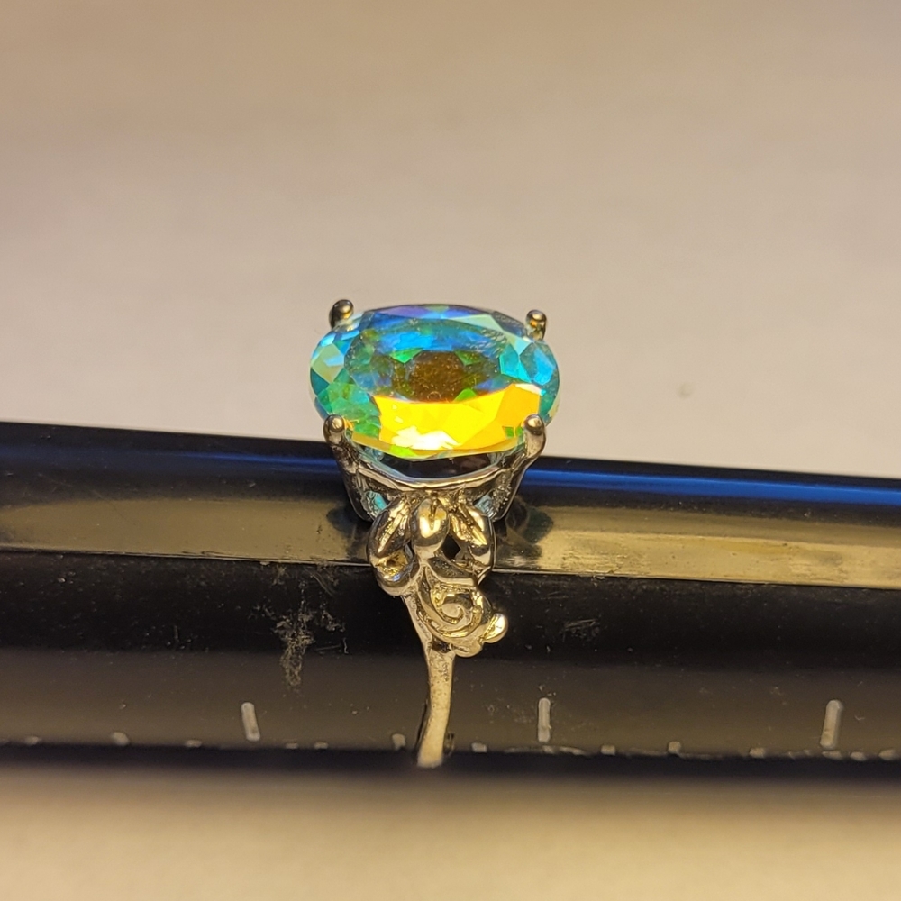 Iridescent "Rainbow " Ring - image 2